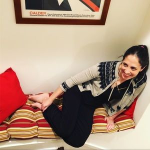 L.A.M.B. 100% cashmere cardigan